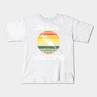 Je suis vacciné , cadeau de fête des pères. 2021 Kids T-Shirt